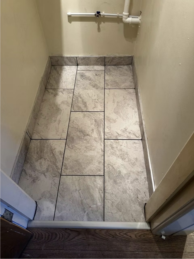Plumbing work — example 1