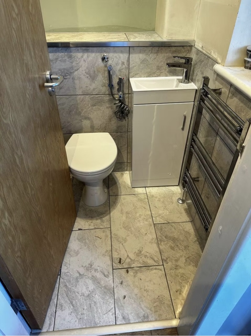 Plumbing work — example 3