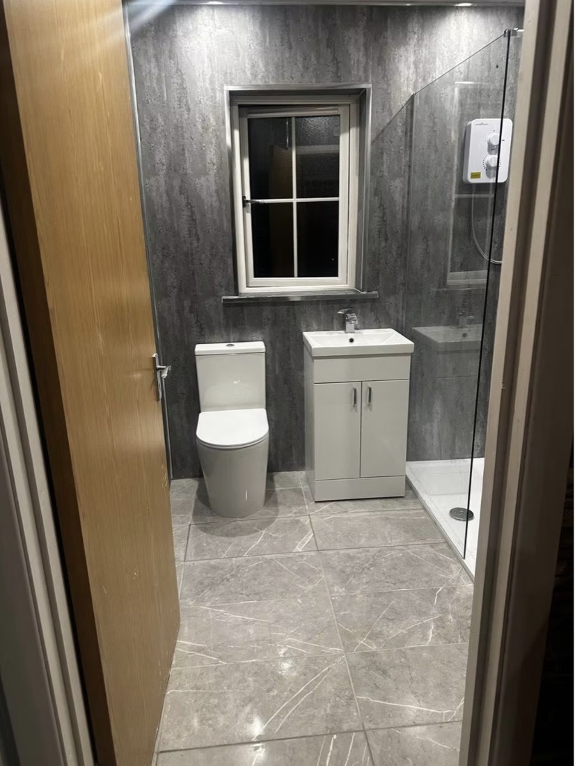 Plumbing work — example 6